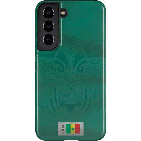 Senegal Soccer Flag Galaxy S22 Pro Case
