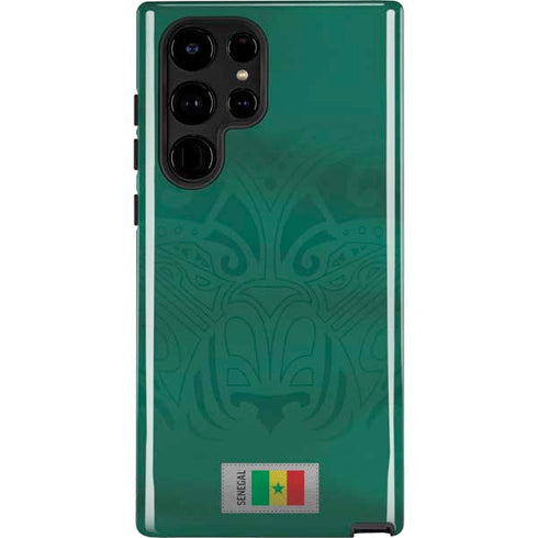 Senegal Soccer Flag Galaxy S22 Ultra Pro Case