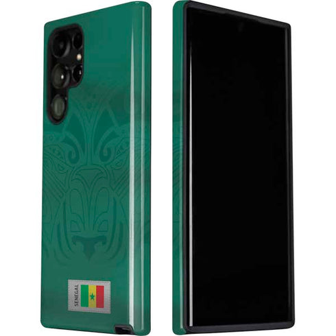 Senegal Soccer Flag Galaxy S22 Ultra Pro Case