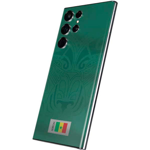 Senegal Soccer Flag Galaxy S22 Ultra Skin