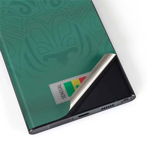 Senegal Soccer Flag Galaxy S22 Ultra Skin