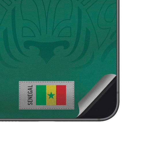 Senegal Soccer Flag Galaxy S23 FE Skin