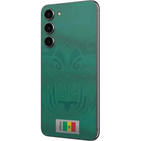 Senegal Soccer Flag Galaxy S23 Plus Skin