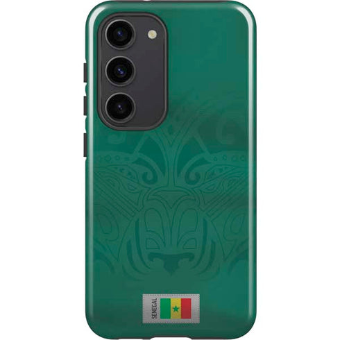 Senegal Soccer Flag Galaxy S23 Pro Case