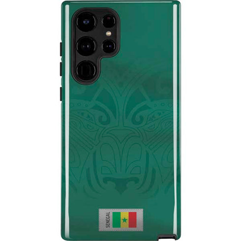 Senegal Soccer Flag Galaxy S24 Ultra Impact Case