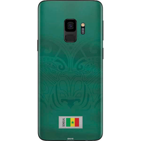 Senegal Soccer Flag Galaxy S9 Skin