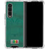 Senegal Soccer Flag Galaxy Z Fold4 5G Clear Case