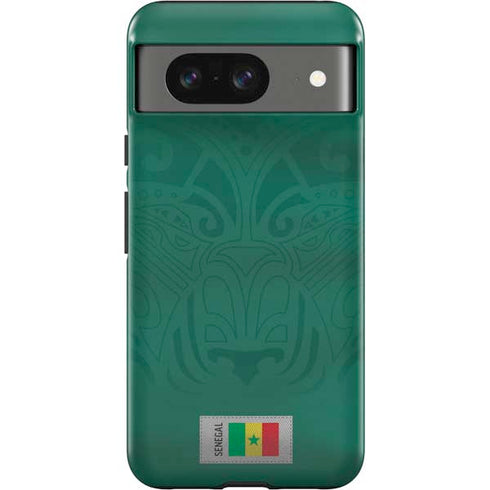 Senegal Soccer Flag Google Pixel 8 Impact Case
