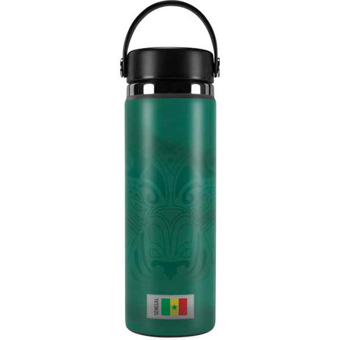 Senegal Soccer Flag Hydro Flask 20oz Wide Mouth Skin