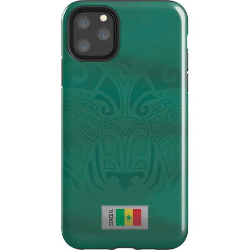 Senegal Soccer Flag iPhone 11 Pro Max Impact Case