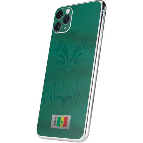 Senegal Soccer Flag iPhone 11 Pro Max Skin