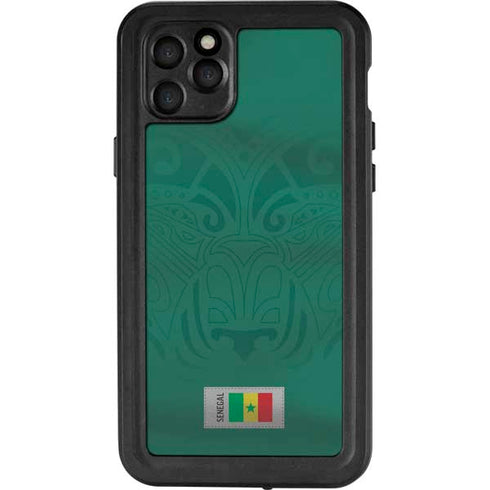 Senegal Soccer Flag iPhone 11 Pro Max Waterproof Case