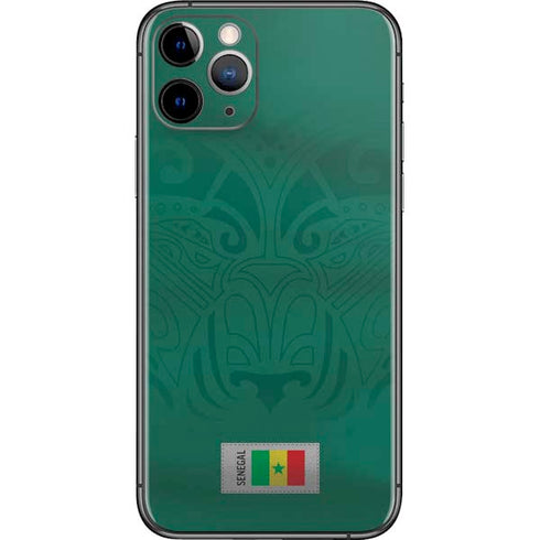 Senegal Soccer Flag iPhone 11 Pro Skin