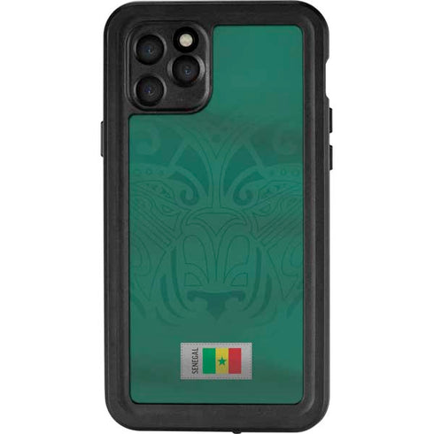 Senegal Soccer Flag iPhone 11 Pro Waterproof Case