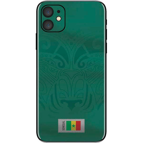 Senegal Soccer Flag iPhone 11 Skin