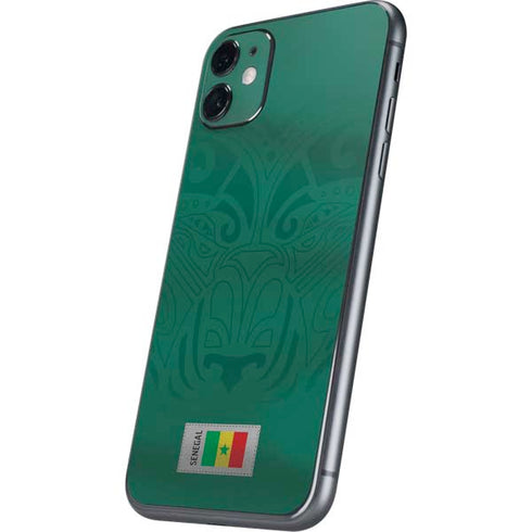 Senegal Soccer Flag iPhone 11 Skin