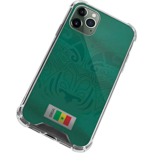 Senegal Soccer Flag iPhone 12 Pro Max Clear Case