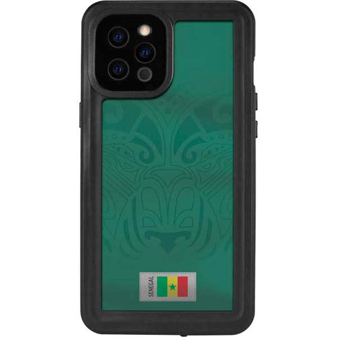 Senegal Soccer Flag iPhone 12 Pro Max Waterproof Case