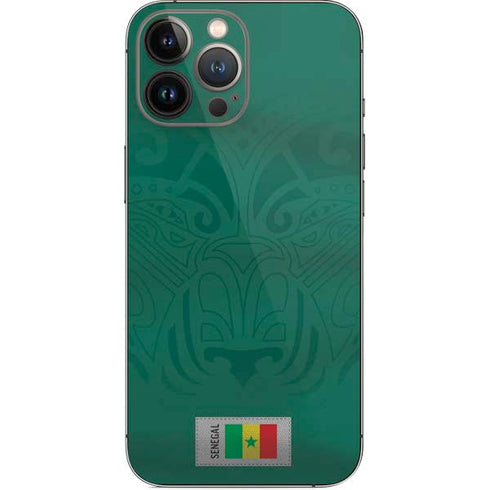 Senegal Soccer Flag iPhone 13 Pro Max Skin