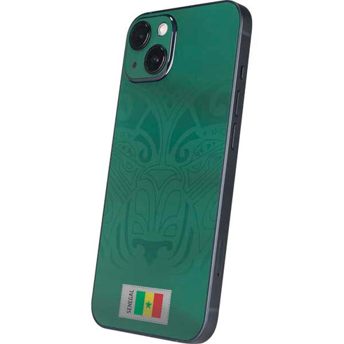 Senegal Soccer Flag iPhone 15 Plus Skin