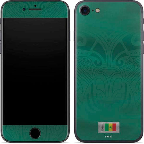 Senegal Soccer Flag iPhone SE (2nd & 3rd Gen) Skin