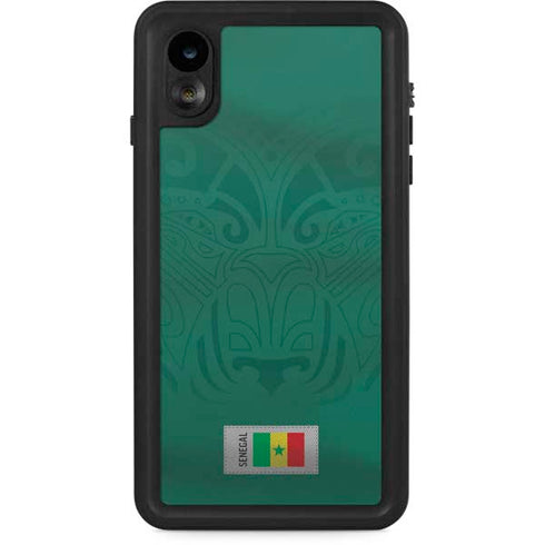 Senegal Soccer Flag iPhone XR Waterproof Case