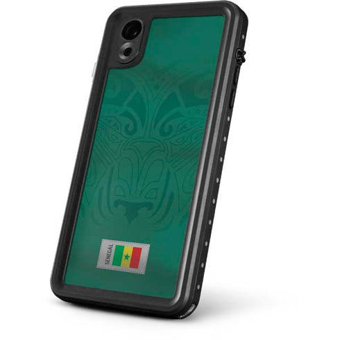 Senegal Soccer Flag iPhone XR Waterproof Case