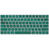 Senegal Soccer Flag Magic Keyboard Skin