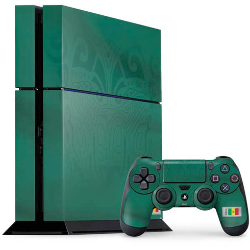 Senegal Soccer Flag PS4 Console and Controller Bundle Skin