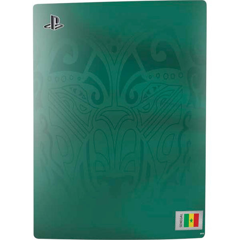 Senegal Soccer Flag PS5 Console Skin