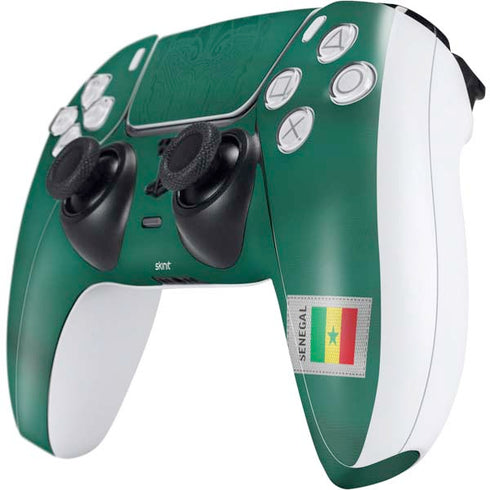 Senegal Soccer Flag PS5 Controller Skin