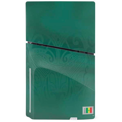 Senegal Soccer Flag PS5 Slim Disk Bundle Skin