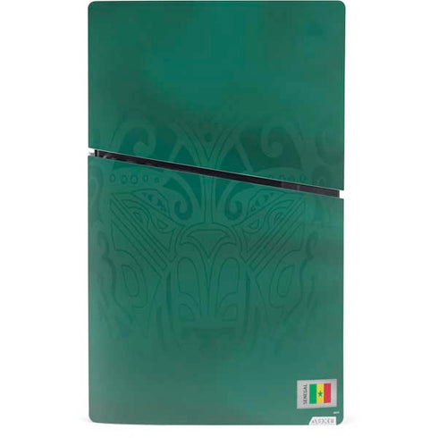 Senegal Soccer Flag PS5 Slim Digital Edition Bundle Skin