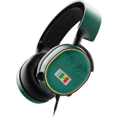 Senegal Soccer Flag SteelSeries Arctis 5 Skin
