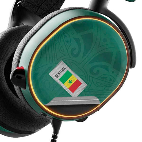 Senegal Soccer Flag SteelSeries Arctis 5 Skin