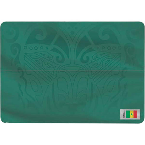 Senegal Soccer Flag Surface Laptop Studio Skin