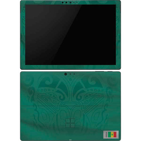 Senegal Soccer Flag Surface Pro 6 Skin