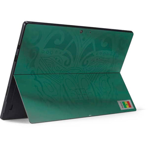 Senegal Soccer Flag Surface Pro 7 Skin