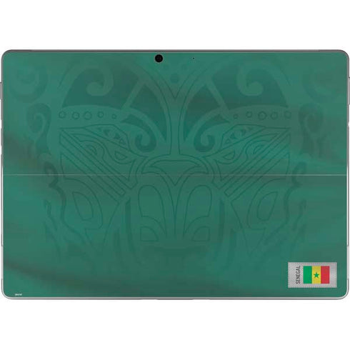 Senegal Soccer Flag Surface Pro 9 Skin