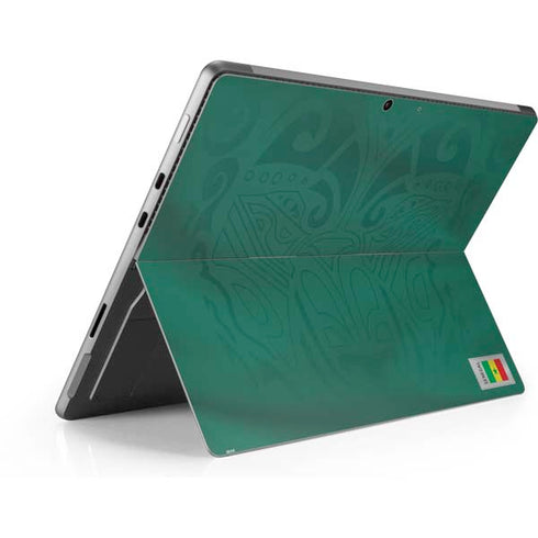 Senegal Soccer Flag Surface Pro 9 Skin