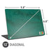Senegal Soccer Flag Universal Laptop 12in (9.8 x 6.8in) Skin