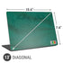 Senegal Soccer Flag Universal Laptop 13in (10.6 x 7.6in) Skin