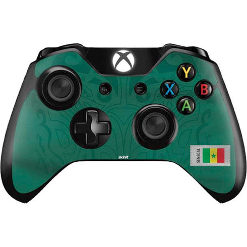 Senegal Soccer Flag Xbox One Controller Skin
