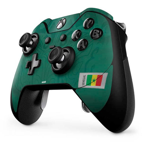 Senegal Soccer Flag Xbox One Elite Controller Skin