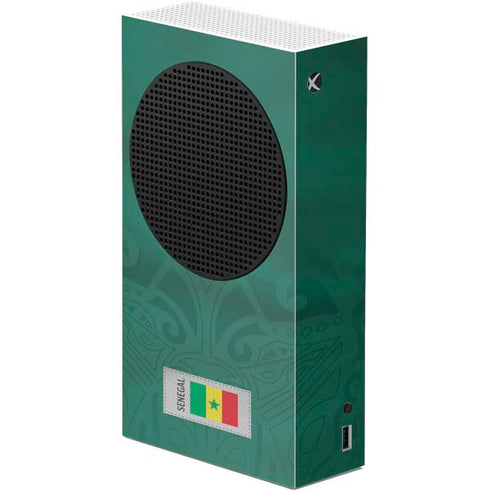 Senegal Soccer Flag Xbox Series S Console Skin