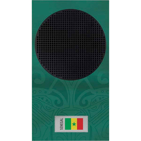 Senegal Soccer Flag Xbox Series S Console Skin