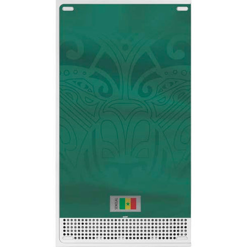 Senegal Soccer Flag Xbox Series S Console Skin