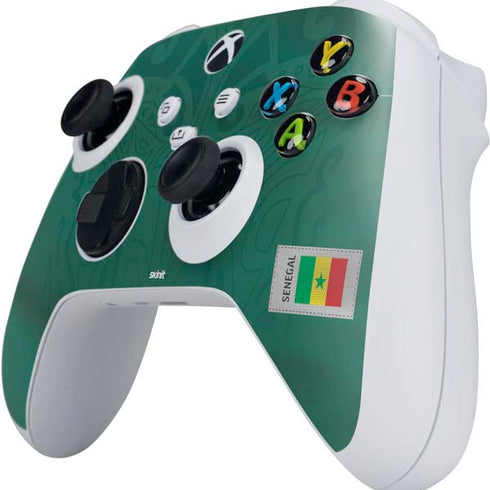 Senegal Soccer Flag Xbox Series S Controller Skin