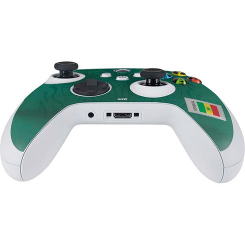 Senegal Soccer Flag Xbox Series S Controller Skin