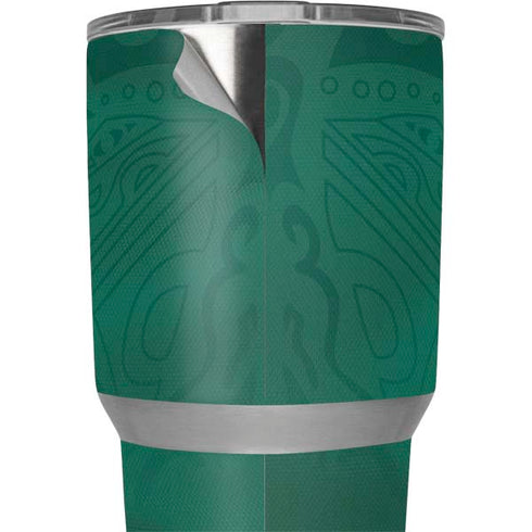 Senegal Soccer Flag Yeti 30oz Rambler Tumbler Skin